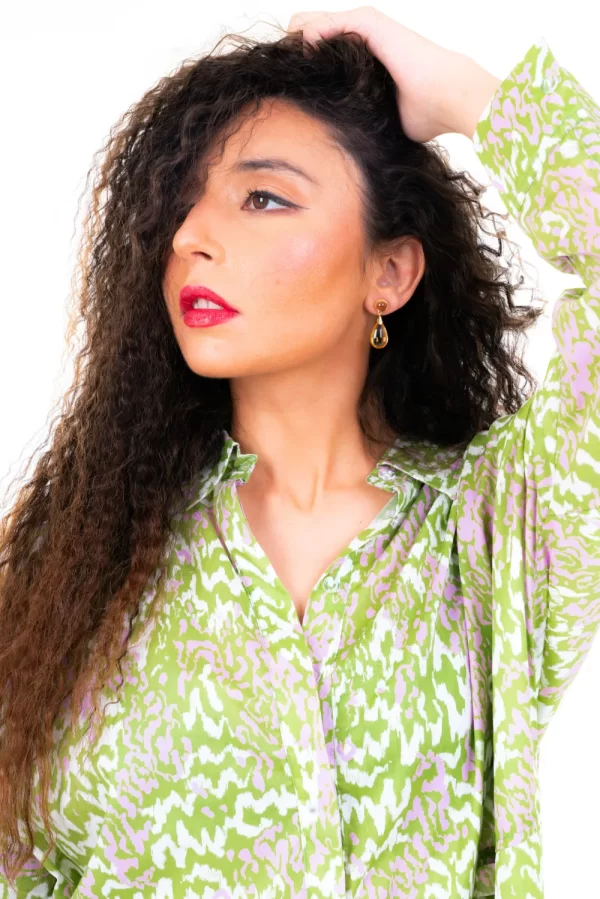Caramel Gleam Earrings - Image 3