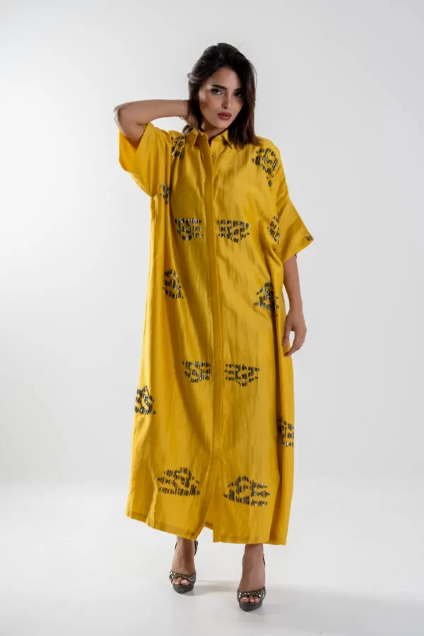 Amber Radiance Shirt dress - Image 2