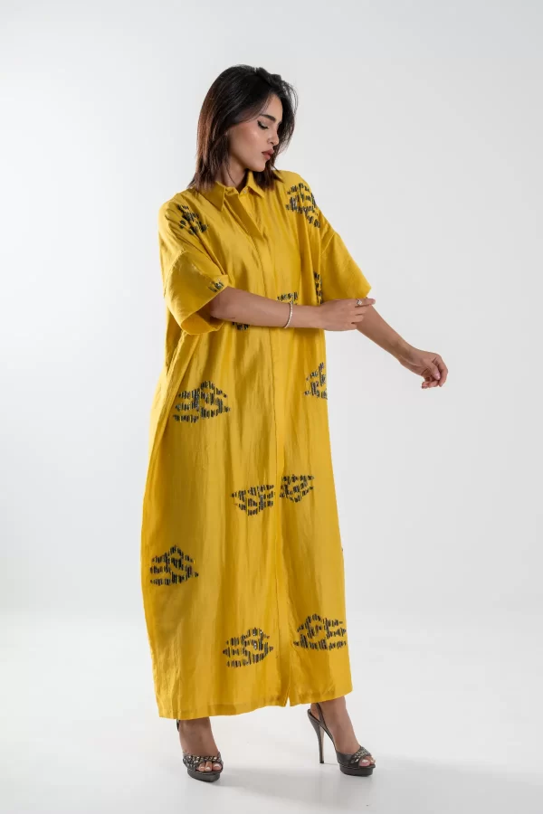 Amber Radiance Shirt dress - Image 4