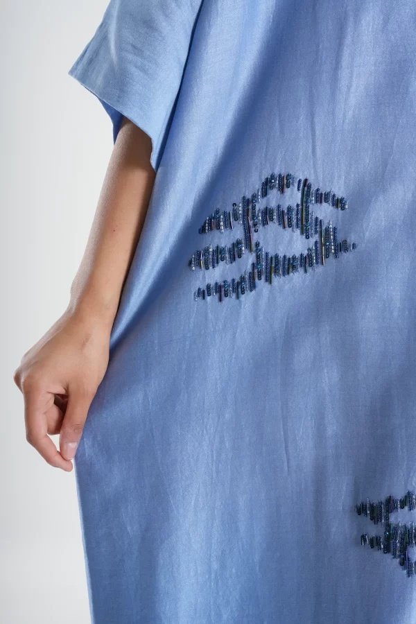 Sapphire Serenity Dress - Image 4
