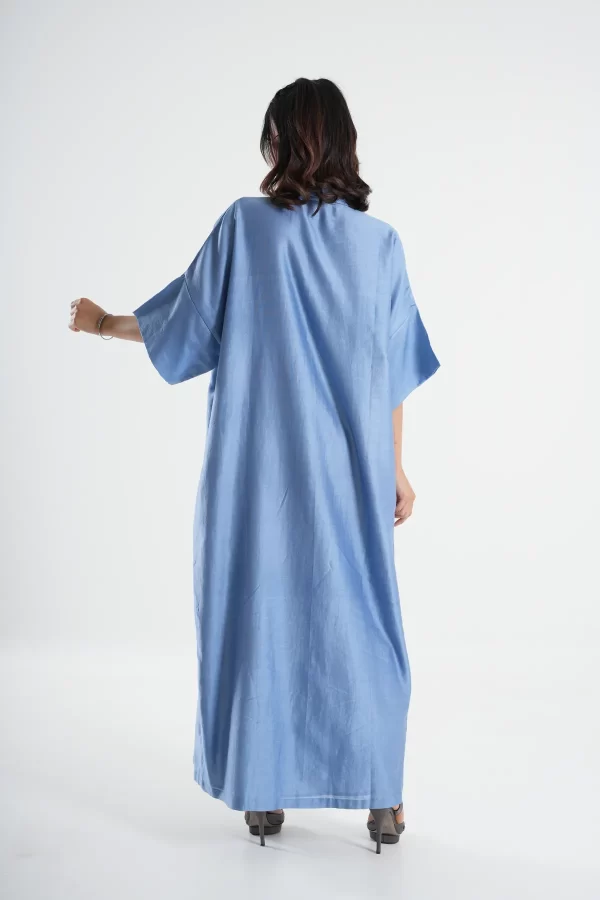 Sapphire Serenity Dress - Image 3
