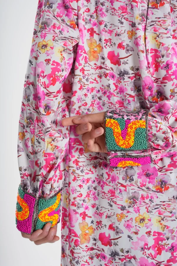 Floral Fiesta Maxi Dress - Image 4