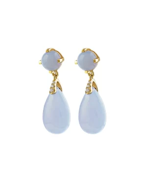 Lavender Drop Earrings