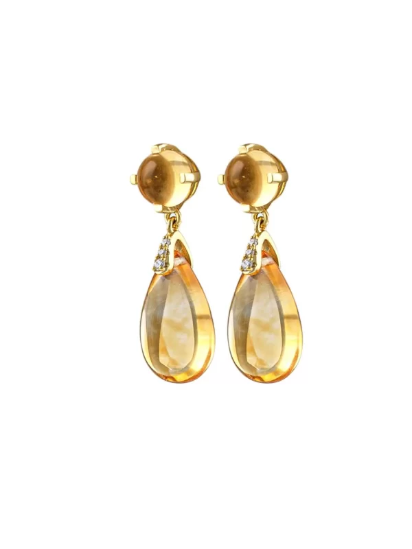Caramel Gleam Earrings