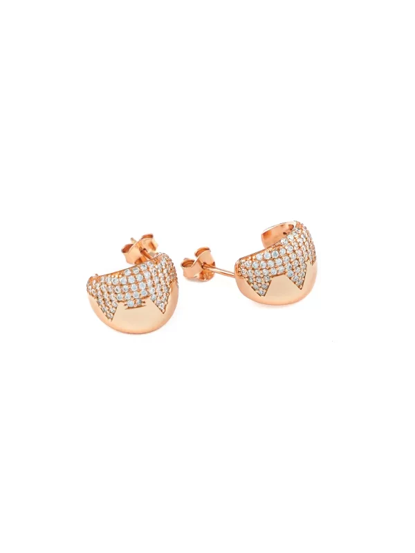 Twilight Hoop Rose Gold - Small - Image 2