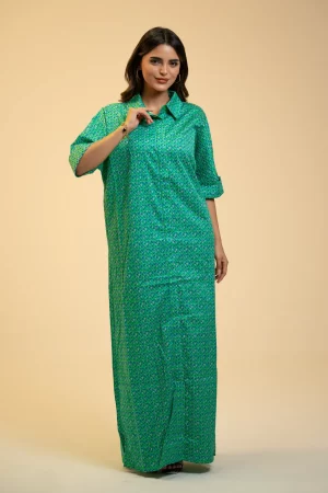 Emerald Leopord Dress